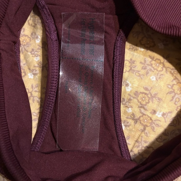 Robin Piccone Women's Deep Burgundy Bikini Bottom - Picture 3 of 5